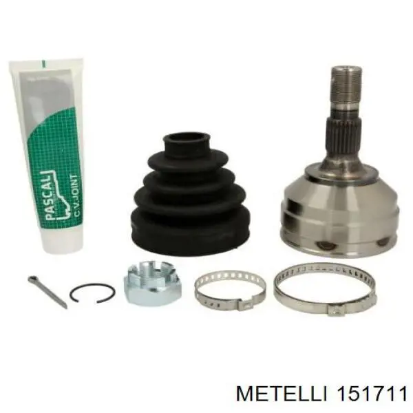Граната колісна Metelli 151711 ціна, від 35.14 USD