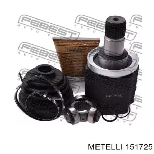 Граната колісна Metelli 151725 ціна, від 44.15 USD