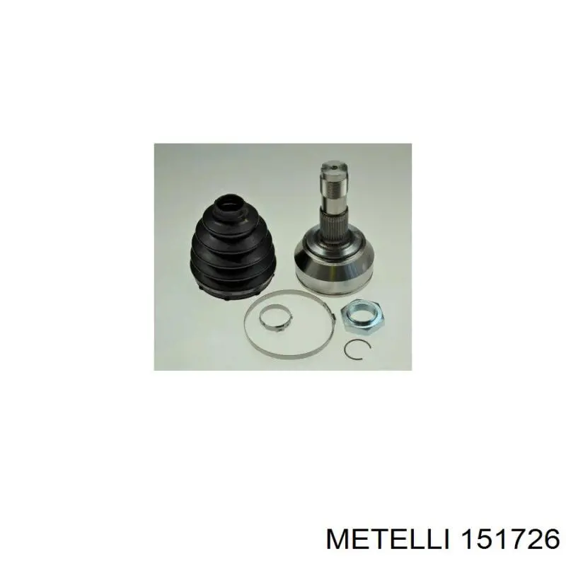 ШРУС зовнішній передній 151726 Metelli