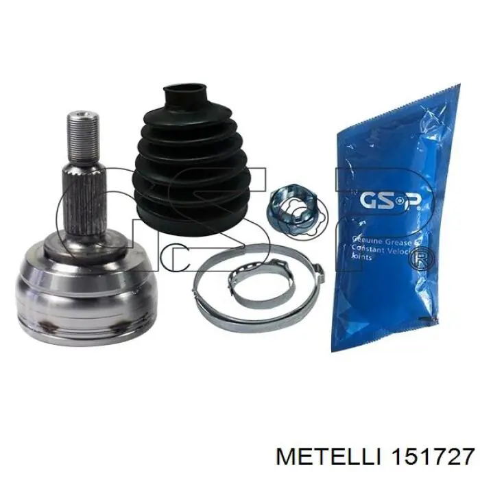 Купити 151727 Metelli Шарнір приводу зовнішній