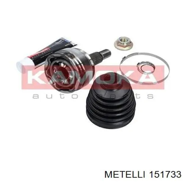 Купити 151733 Metelli Шарнір приводу зовнішній