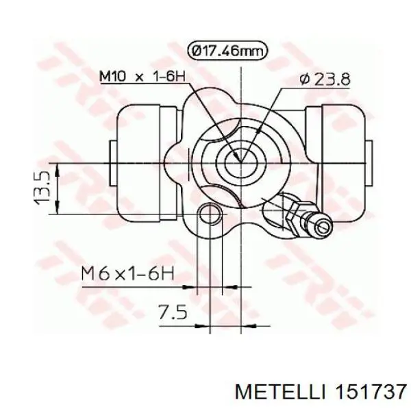 ШРУС зовнішній Cifam 607737