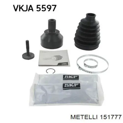 Купити 151777 Metelli Шарнір приводу зовнішній