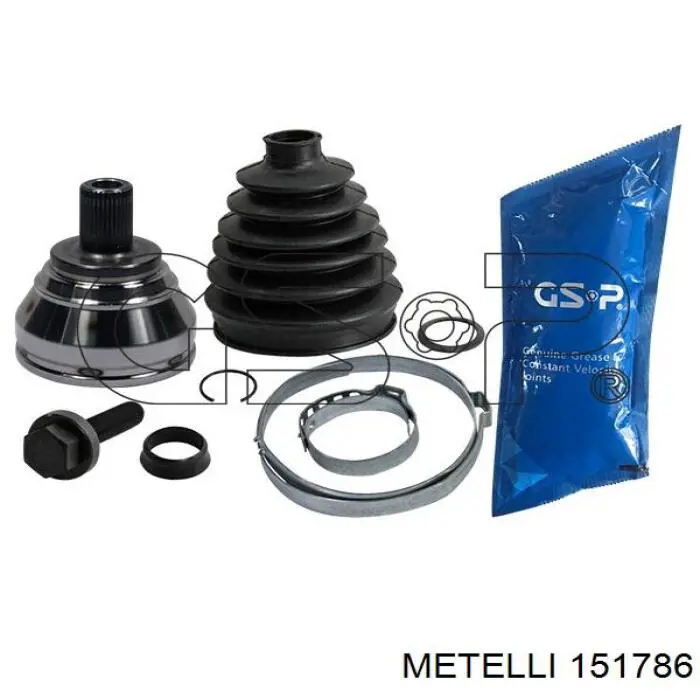 Купити 151786 Metelli Шарнір приводу зовнішній
