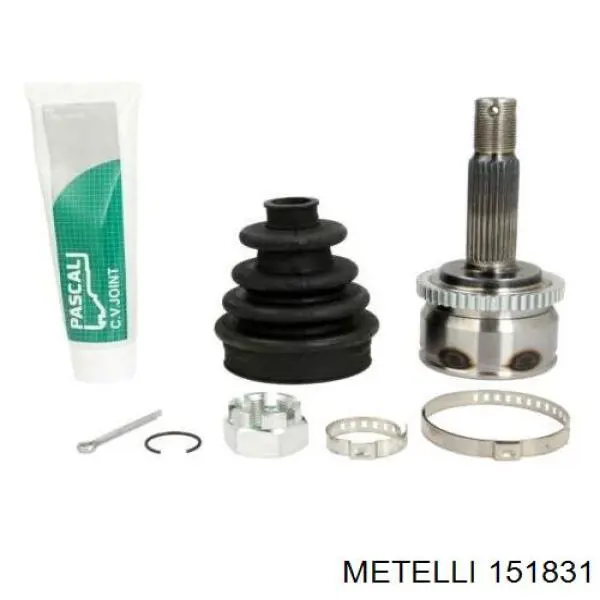 Купити 151831 Metelli Шарнір приводу зовнішній