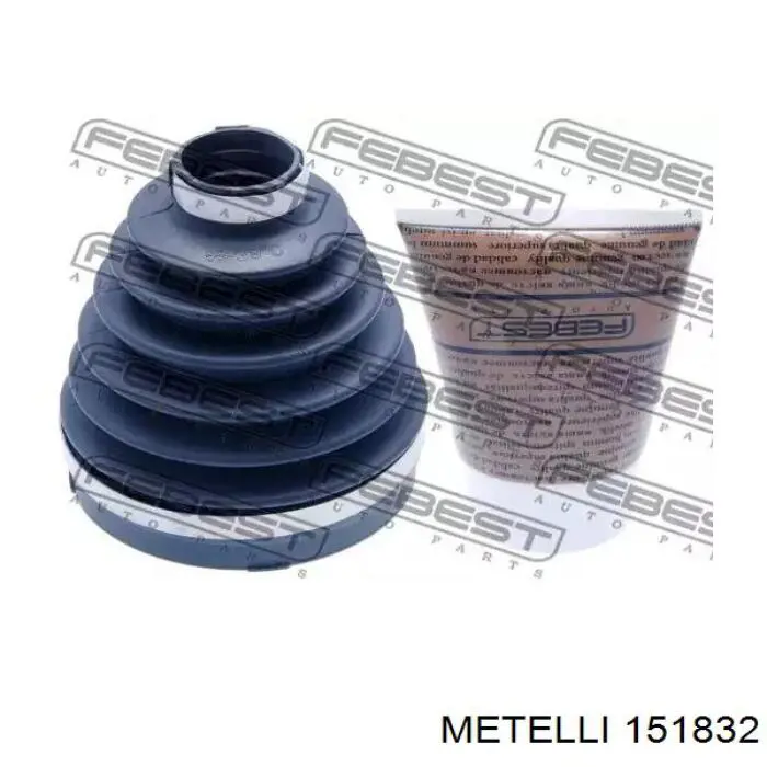 Купити 151832 Metelli Шарнір приводу зовнішній
