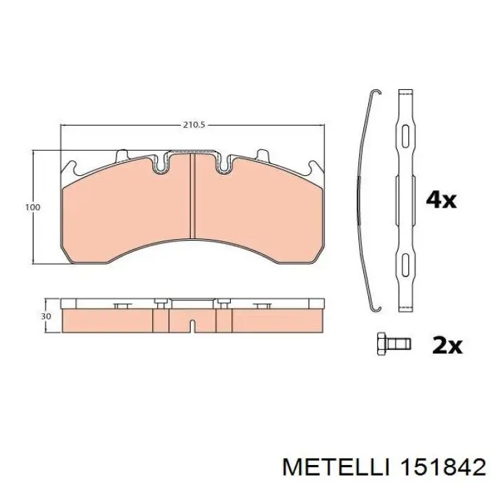 Граната колісна Metelli 151842 ціна, від 41.29 USD