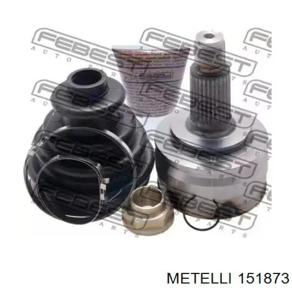 Купити 151873 Metelli Шарнір приводу зовнішній