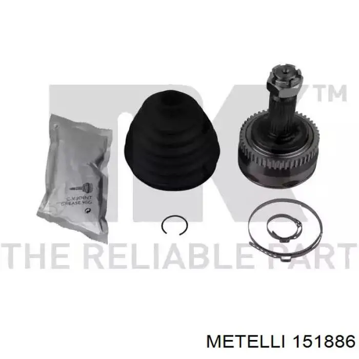 Граната колісна Metelli 151886 ціна, від 32.25 USD