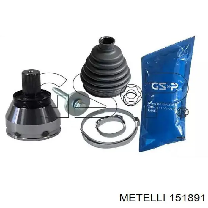 Граната колісна Metelli 151891 ціна, від 34.32 USD