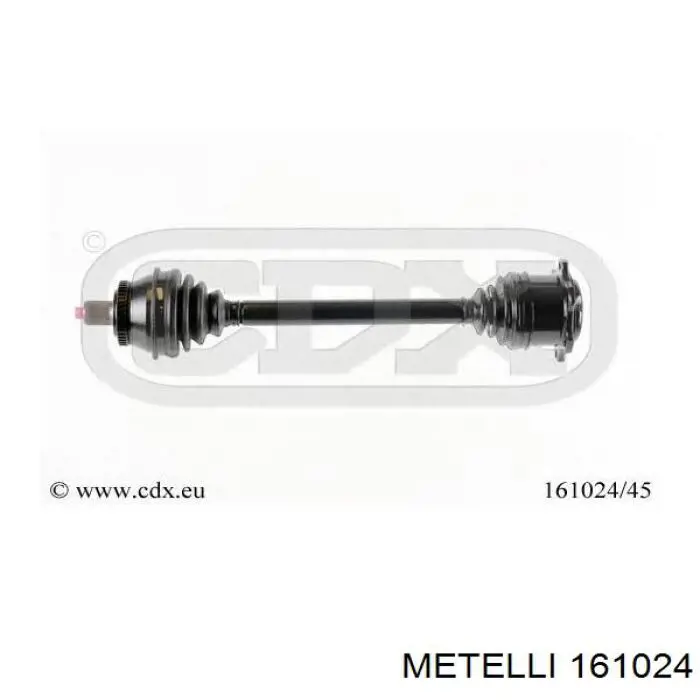 ШРУС внутрішній, передній Metelli 161024
