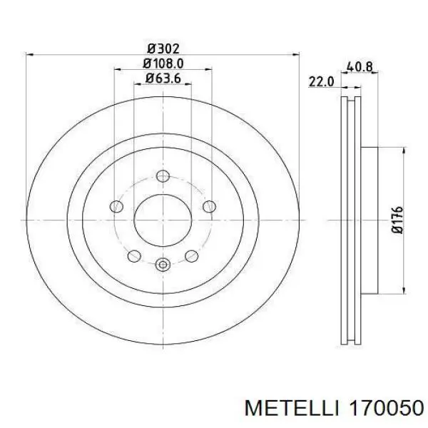 Піввісь (привід) передня Renault 21 