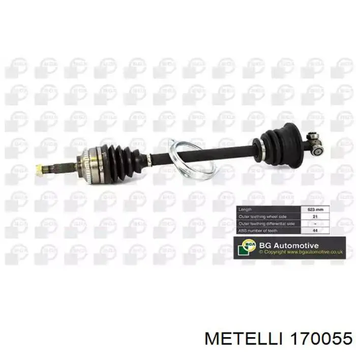 Привід правий Pascal G2R099PC