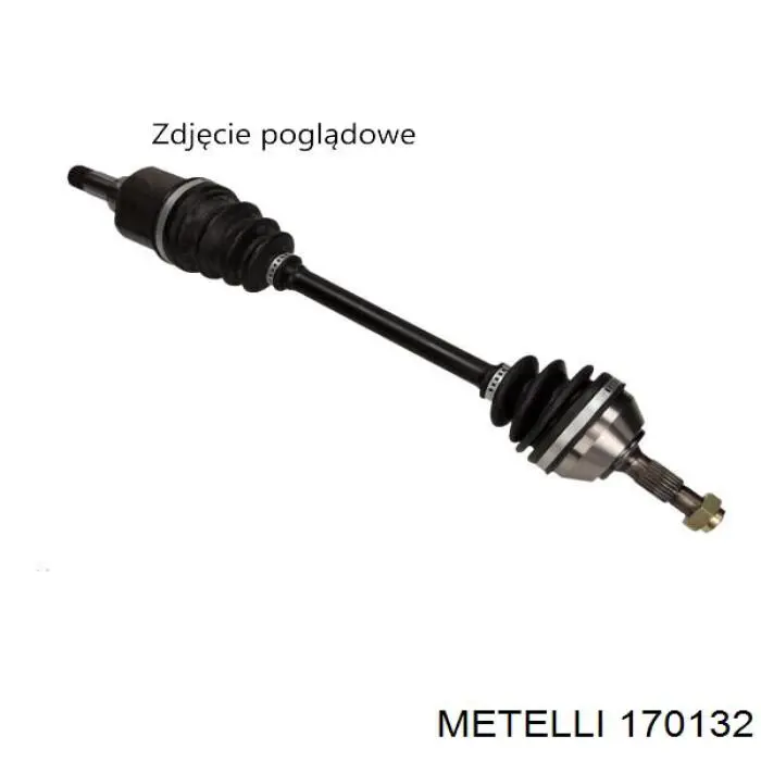 Привід передній лівий Metelli 170132 ціна, від 77.49 USD