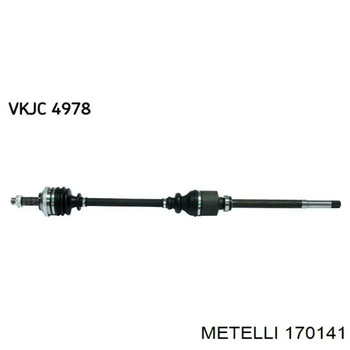 Піввісь права 170141 Metelli