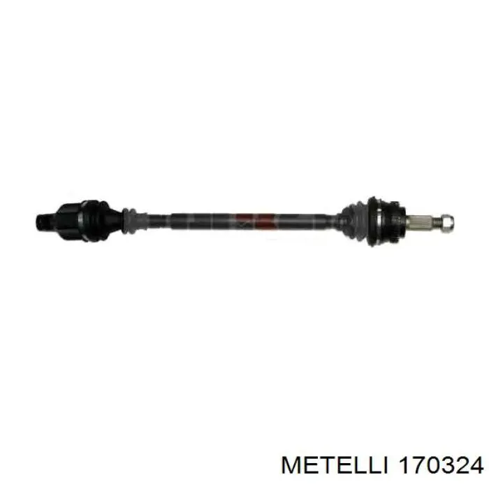 Піввісь передня, права Magneti Marelli 302004190096 ціна, від 90.40 USD