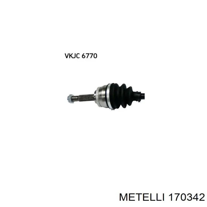 170342 Metelli Привід лівий