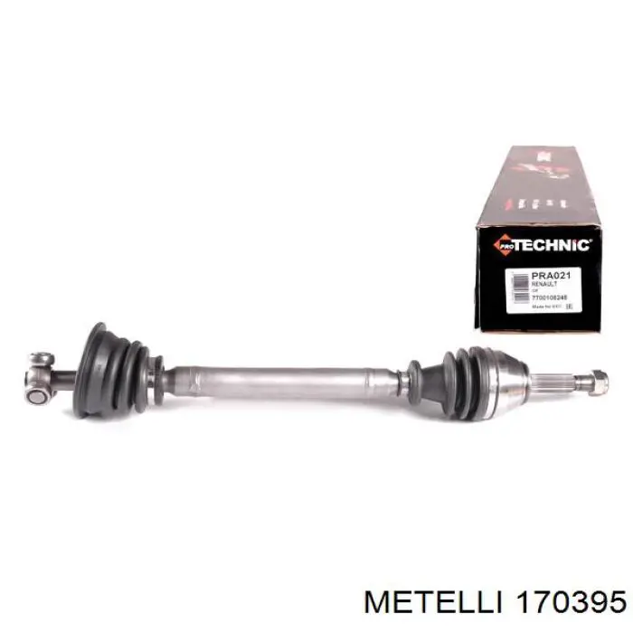 Привід передній лівий Metelli 170395 ціна, від 58.47 USD