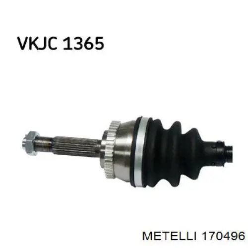 Привід передній лівий Metelli 170496 ціна, від 137.99 USD