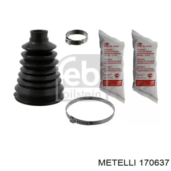 Привід передній лівий Metelli 170637 ціна, від 62.53 USD