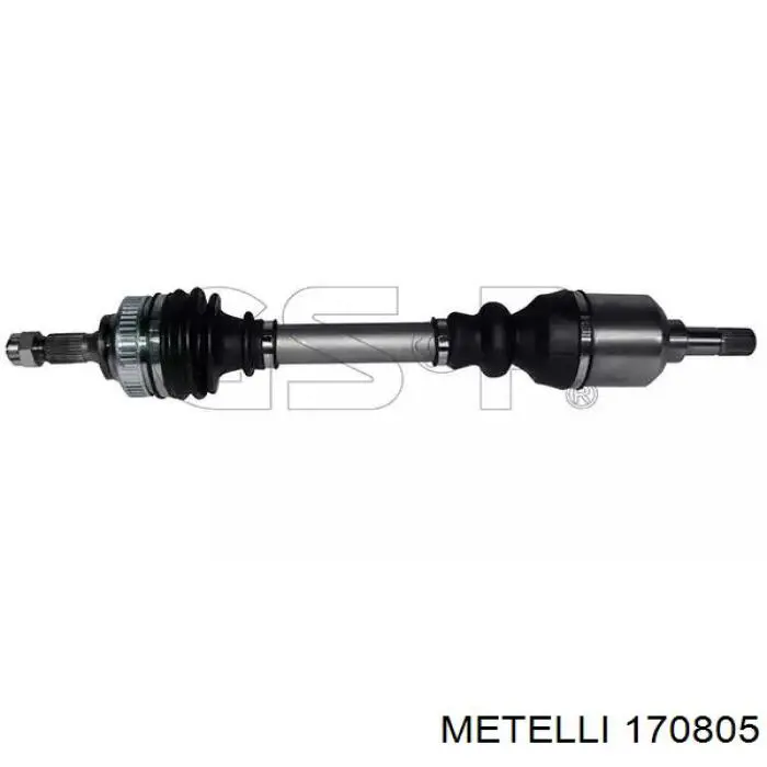 Привід передній лівий Metelli 170805 ціна, від 73.02 USD