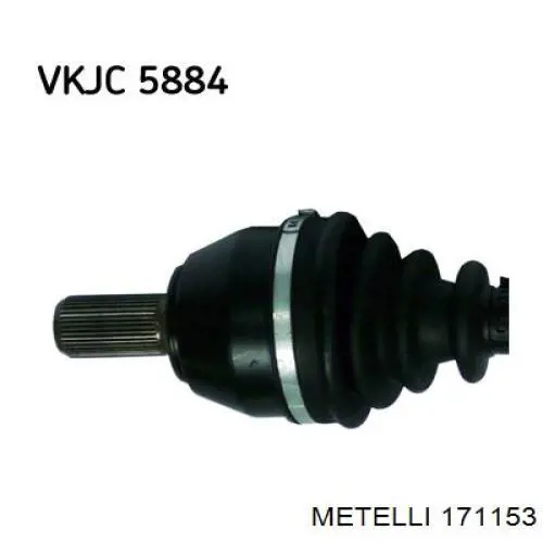 Привід передній лівий General Ricambi FO3282 ціна, від 76.94 USD