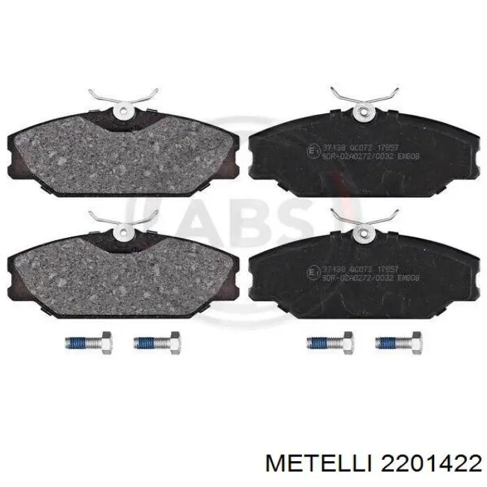 Тормозні колодки Metelli 2201422
