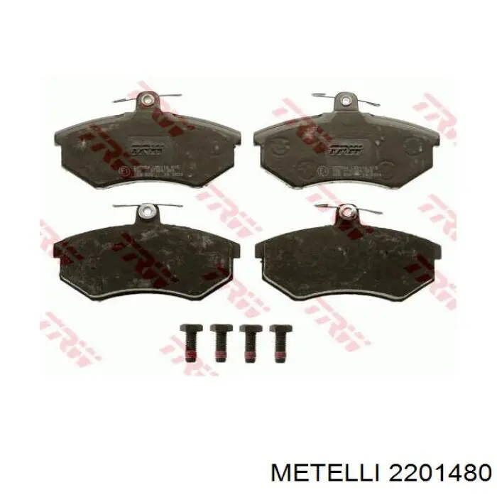 Тормозні колодки Metelli 2201480