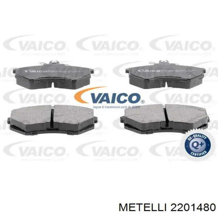 Гальмівні колодки Metelli 2201480 ціна, від 16.91 USD