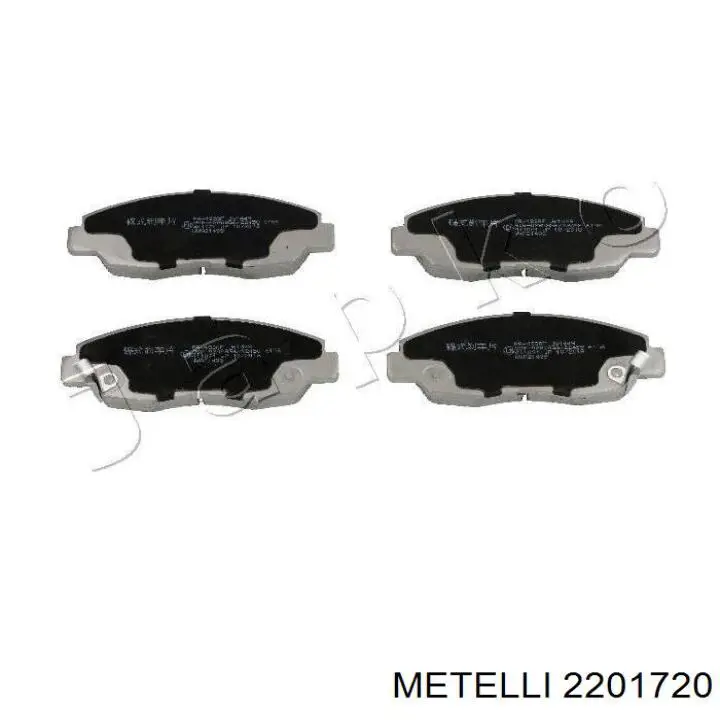 Гальмівні колодки Metelli 2201720 ціна, від 18.15 USD