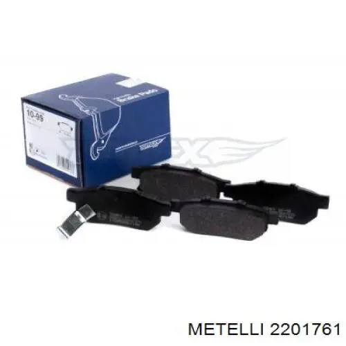 Задні дискові колодки Metelli 2201761