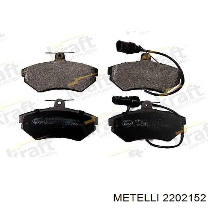 Тормозні колодки Metelli 2202152