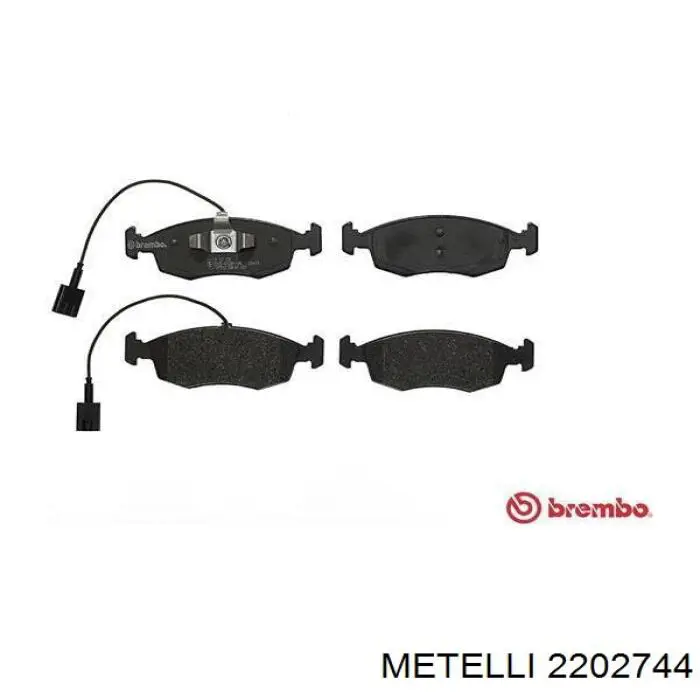 Тормозні колодки Metelli 2202744