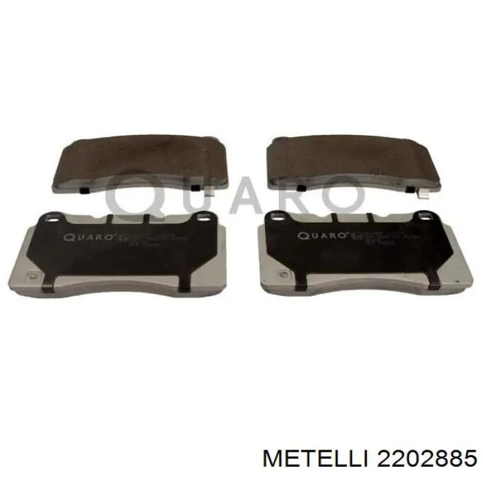 Гальмівні колодки Metelli 2202885 ціна, від 31.15 USD