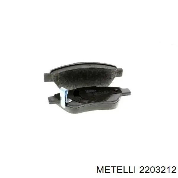 Передні тормозні колодки 2203212 Metelli