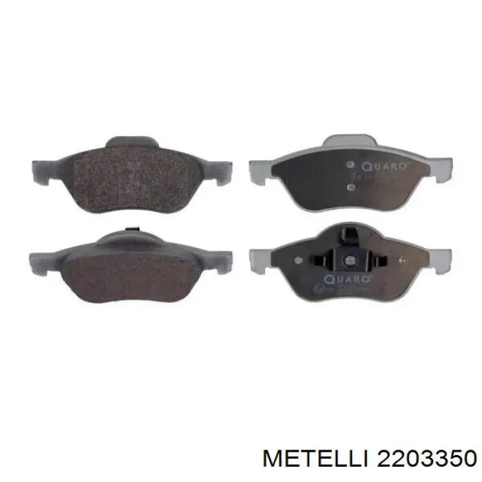 Тормозні колодки Metelli 2203350