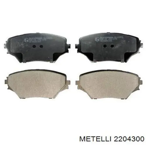 Тормозні колодки Metelli 2204300