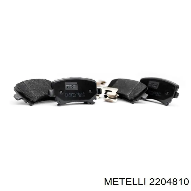 Тормозні колодки Metelli 2204810
