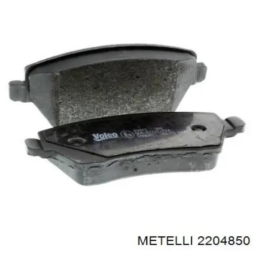 Гальмівні колодки Metelli 2204850 ціна, від 19.65 USD