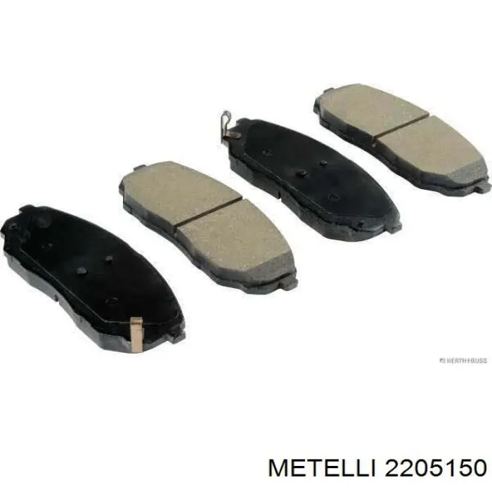 Тормозні колодки Metelli 2205150