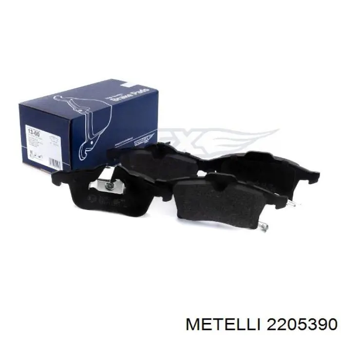 2205390 Metelli Передні гальмівні колодки