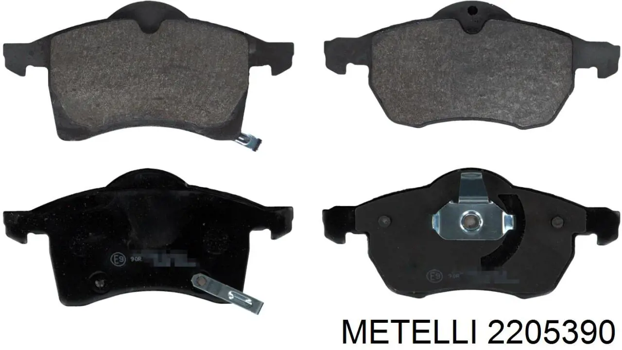 Тормозні колодки Metelli 2205390