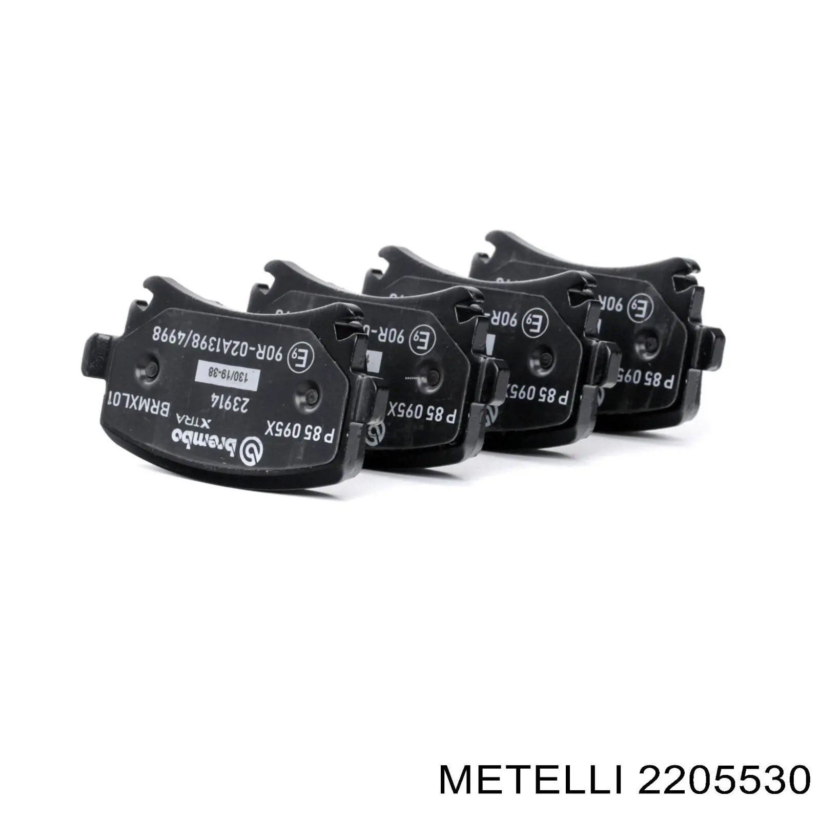 Задні дискові колодки Metelli 2205530