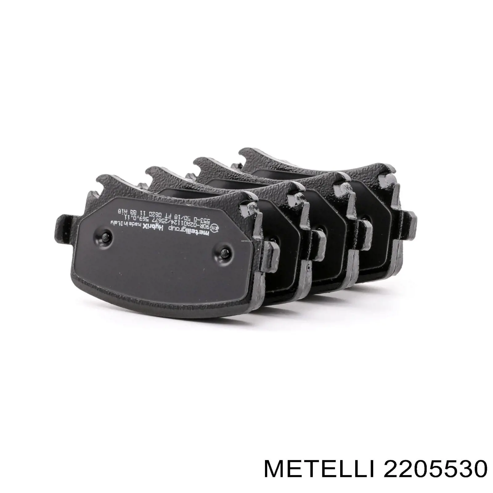 Колодки гальмові задні, дискові 2205530 Metelli