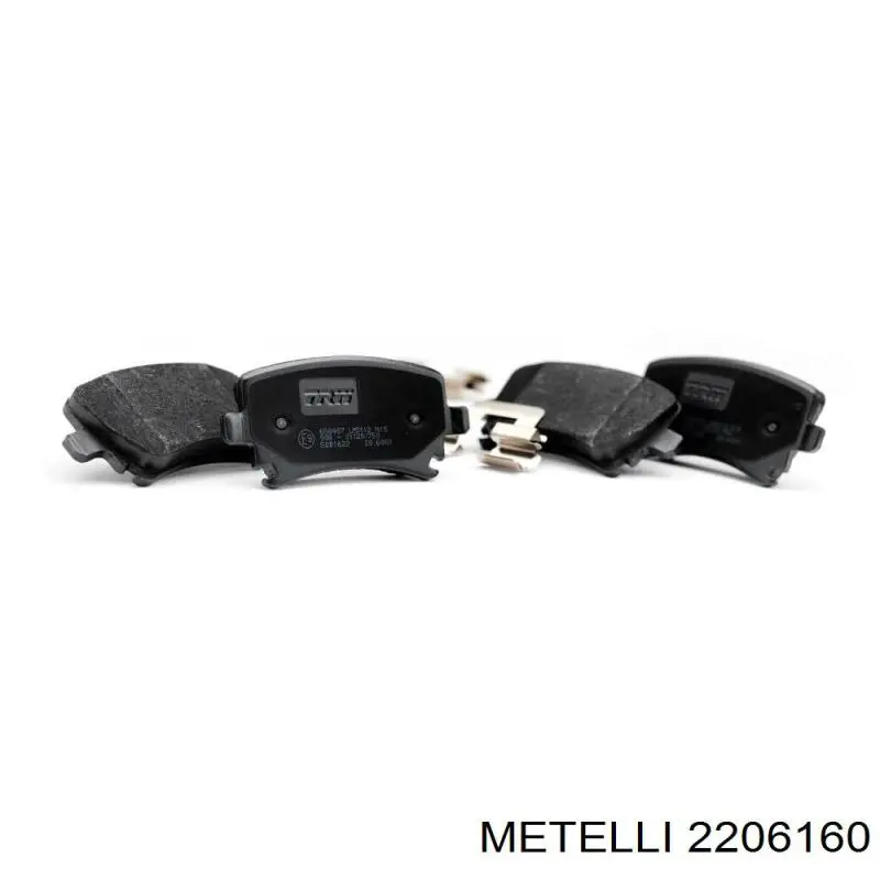 Тормозні колодки Metelli 2206160