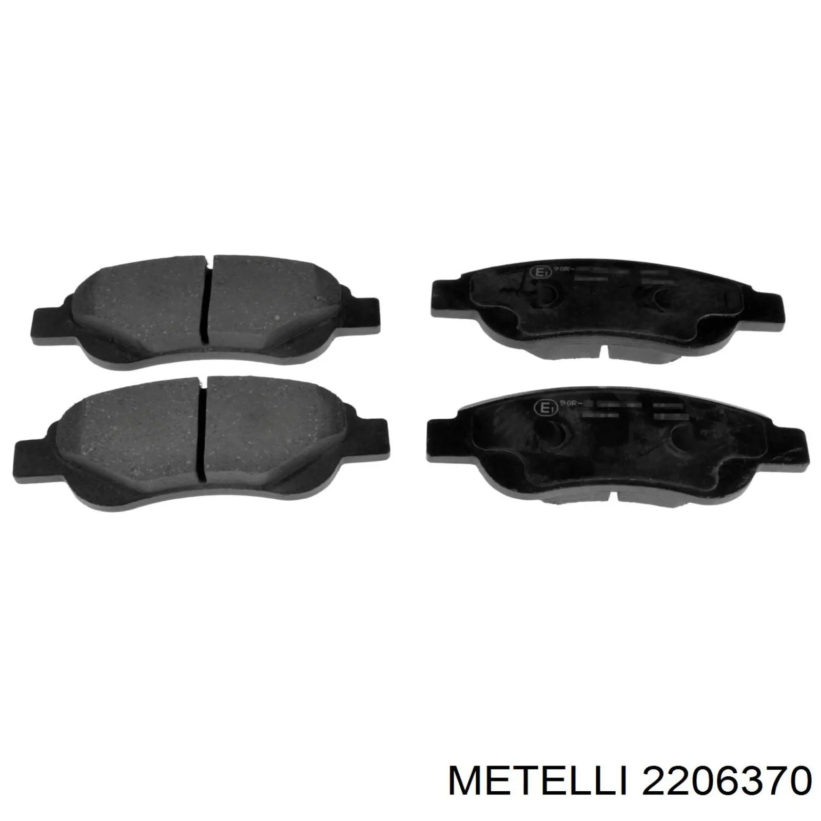 Гальмівні колодки Metelli 2206370 ціна, від 20.79 USD