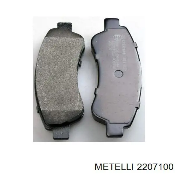 Задні гальмівні колодки Metelli 2207100 ціна, від 17.06 USD