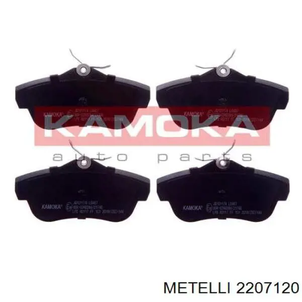 Купити 2207120 Metelli Задні колодки