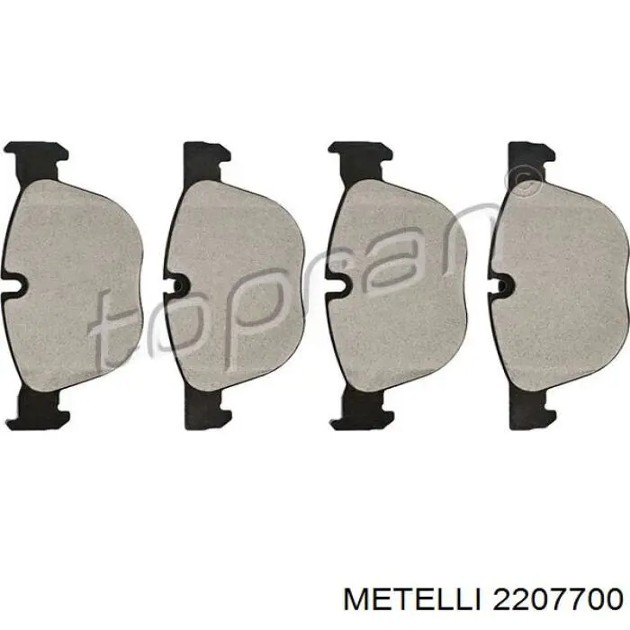 Тормозні колодки Metelli 2207700