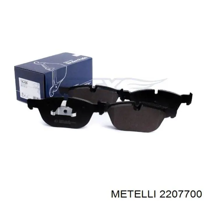 Купити 2207700 Metelli Колодки гальмівні передні, дискові